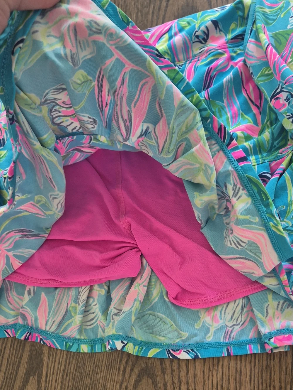 Lily Pulitzer Swim Set Or Workout Set Tankini And Skort